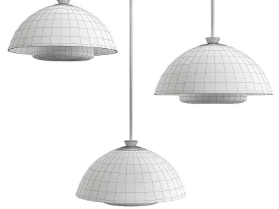 Eco Lamp GRETA Low-poly 3D model
