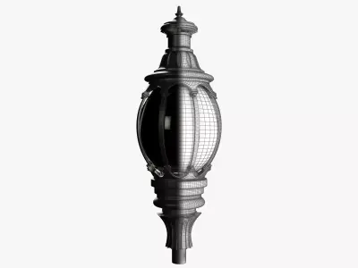 Lantern-8 ornate lamp 3D model