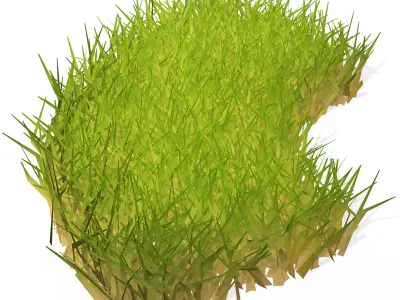 GRASS PLANT GARDEN Free 3D print model
