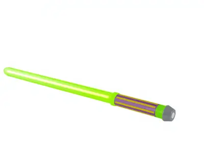 Cartoon Plasma Saber with Plastic Handle model pack Low-poly 3D model