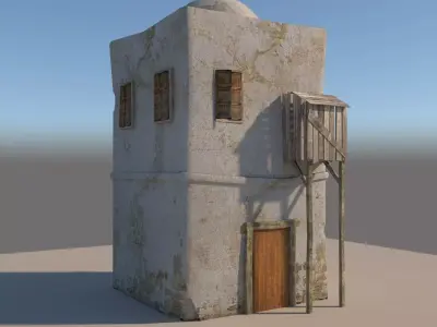 Old Arabic House 3D model