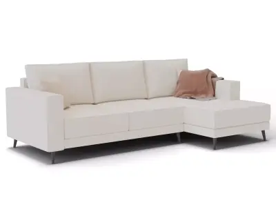 Corner sofa 3D model get
