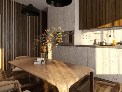 interior living room  3D model