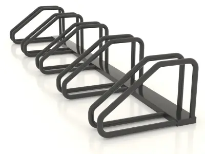 Bicycle parking 02 3D model