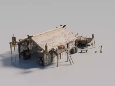 Nordic House 12 3D model