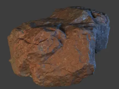 Rene Stone Low-poly 3D model