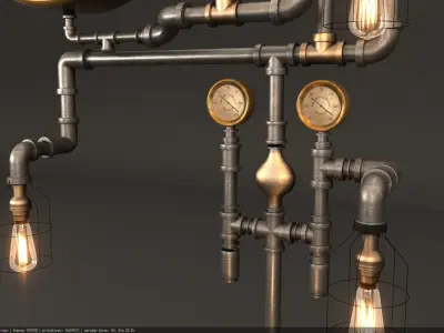 Steampunk 3D model