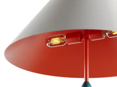 Colorful Table Lamp by Thomas Dariel 3D model