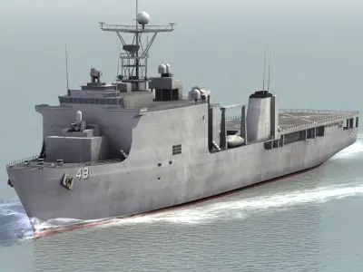  LSD-49 USS Harpers Ferry 