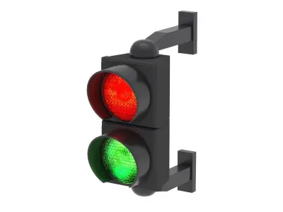 Traffic Light 05 3D model