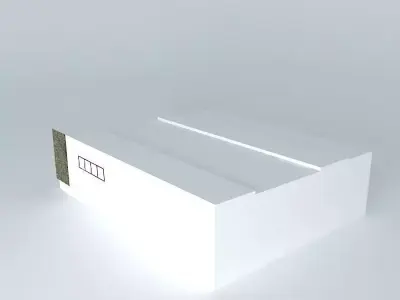 Bedroom using Thorn light fittings and Bene Furniture Free 3D model