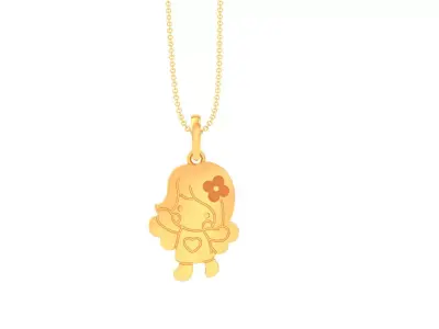 Kids Pendant - 28 3D print model
