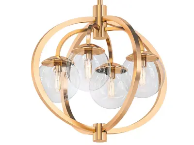 Piltz Satin Brass 22 3D model