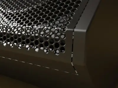 Stage Amp High Detail 3D model