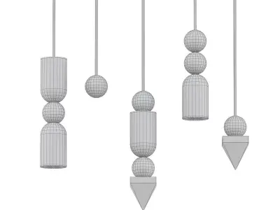 Laur Chandelier 3D model