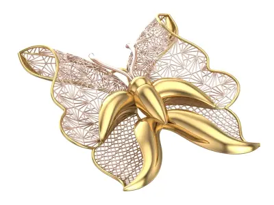 Golden Wings-Half Set-H2-Part1-110 Pieces 3D print model