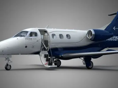  Embraer Phenom 100 EX Light Business Jet 
