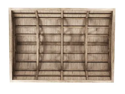 Wooden Ceiling V15  3D model