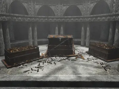 Lost Treasure Scene 3D model