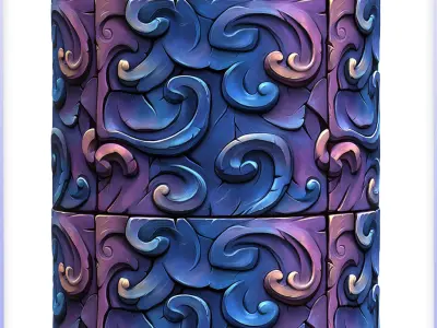 Stylized Wall Seamless Texture Texture 77