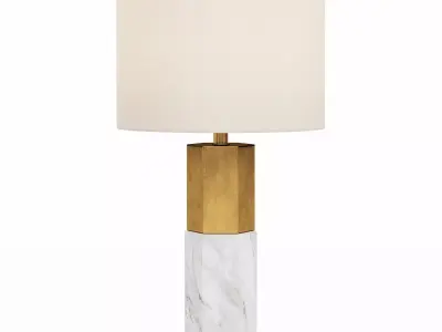 Duron  27 Table Lamp Low-poly 3D model