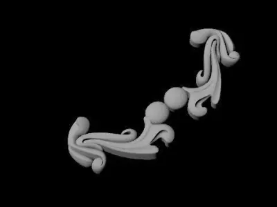 dekor ornament 3D model 104