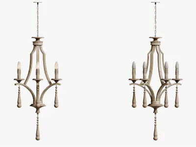 CHANDELIER SCANDINAVIA 3D model