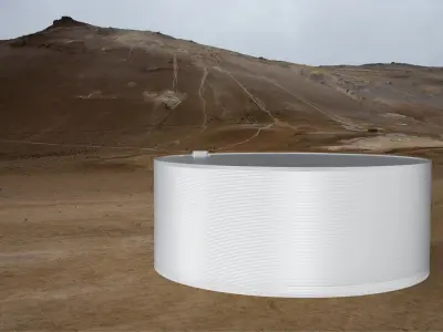 Water Tank Set x9 3D print model