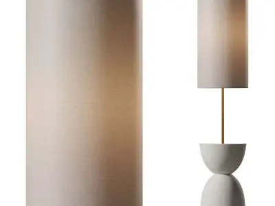 Hera Totem Floor Lamp 3D model