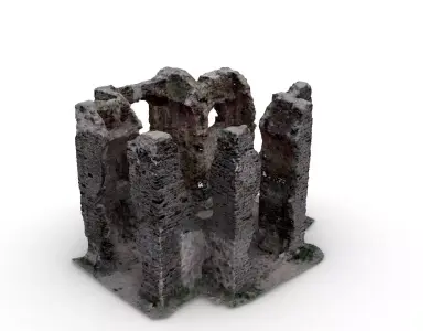 Ruins of Chaple 3D model