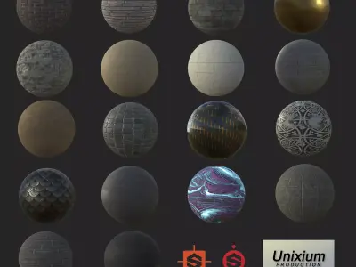 Substances Pack 1 - PBR Texture