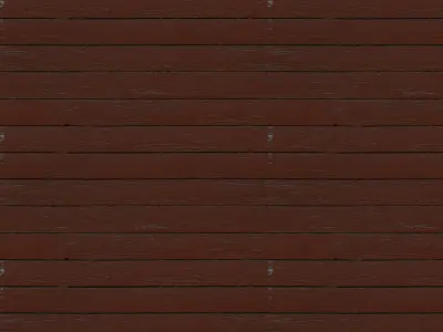 3D Scanned Seamless Wooden Planks Painted Texture
