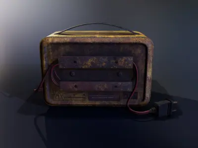 Power Charger - rc - PBR Low-poly 3D model