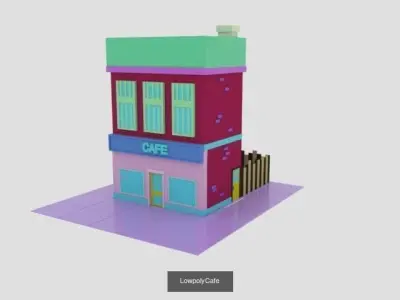 low poly1 3D Model Pack