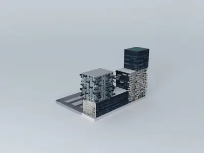 The Four Worlds the elements Free 3D model