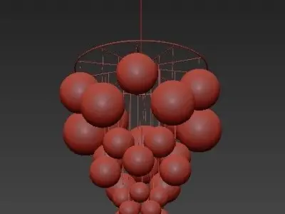 Chandelier Astounding Bubble  3D model