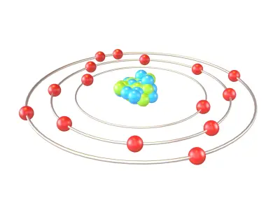 Phosphorus Chemical Element v1 002 Low-poly 3D model