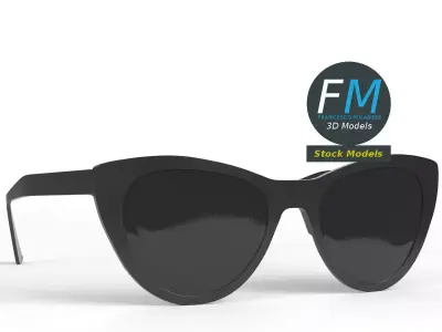 Sunglasses caged 3D model