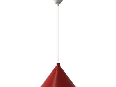 NEVLINGE Pendant lamp dark red 33 cm 3D model