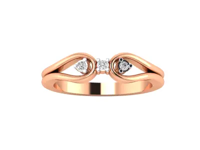 Women Ring  Render 3dm STL OBJ FBX MTLDetails 3D print model 5