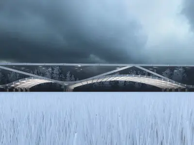 Pavillion - Modern Yacht House 3D model