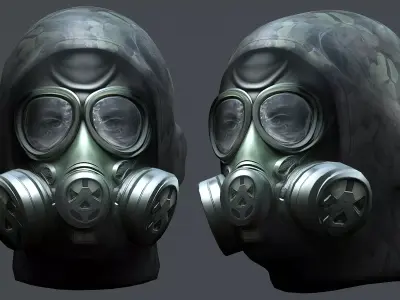 Helmet 3d model military combat Military Low-poly Low-poly 3D model