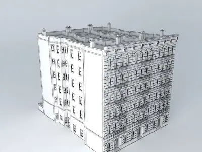 NYC Tenements Free 3D model