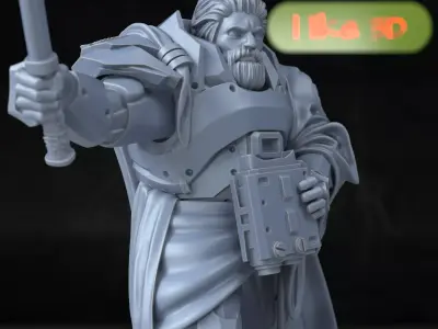 Count Shannon Miniature from Arrakis Dune Dune 2 Universe 3D print model