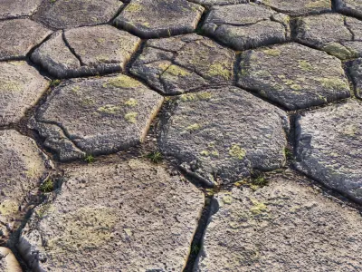 Giants Causeway - PBR Texture Texture