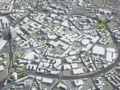 Coventry  Low-poly 3D model