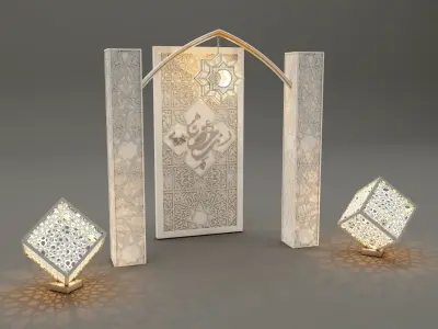 Islamic Decoration2 3D model