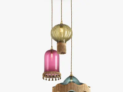 Rothschild Bickers Tassel-Vintage-Opulent clusters 3D model