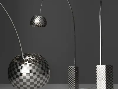 floor lamp Flos  Arco 3D model