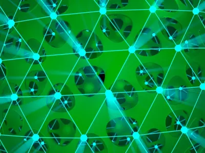 abstract futuristic sphere 3D model